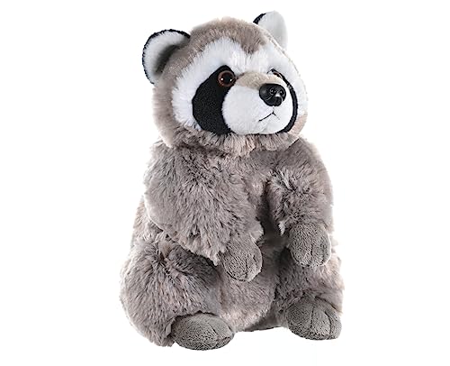 Book Cover Wild Republic Raccoon Plush, Stuffed Animal, Plush Toy, Gifts for Kids, Cuddlekins 12 Inches
