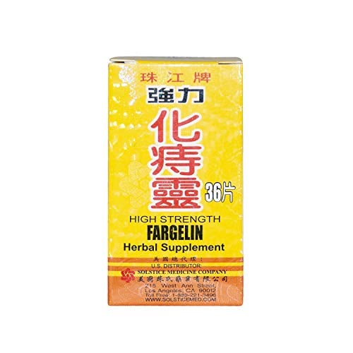Book Cover Chu Kiang Brand High Strength Fargelin 36 Tablets Per Bottle - 6 Pak ( 6X 36 Tablets)