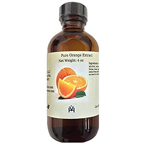 Book Cover OliveNation Pure Orange Extract for Baking, Sweet Citrus Flavor for Cakes, Cookies, Icing, Filling, Terpeneless, PG Free, Non-GMO, Gluten Free, Kosher, Vegan - 8 ounces