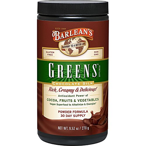 Book Cover Barlean's Organic Oils Greens, Chocolate Silk