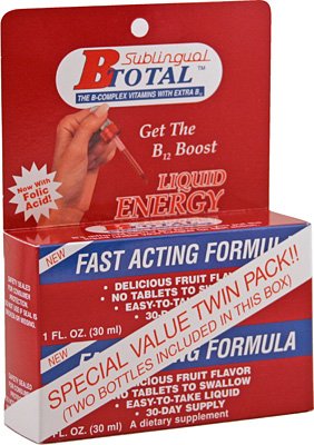 Book Cover The B-Total Solution - Sublingual B Vitamins - Twin Pak