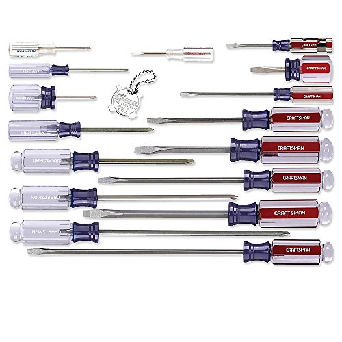 Book Cover Craftsman 9-31794 Slotted Phillips Screwdriver Set, 17 Piece