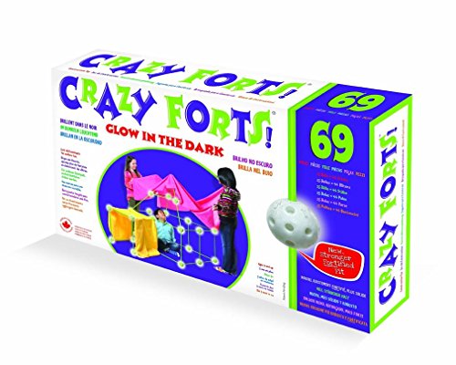 Book Cover Everest Toys Crazy Forts, Glow in the Dark, 69 pieces