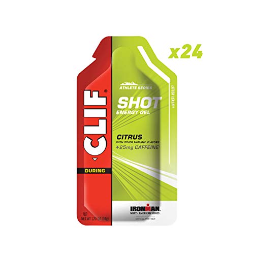 Book Cover CLIF SHOT - Energy Gel - Citrus - 25mg Caffeine (1.2 Ounce Packet, 24 Count)