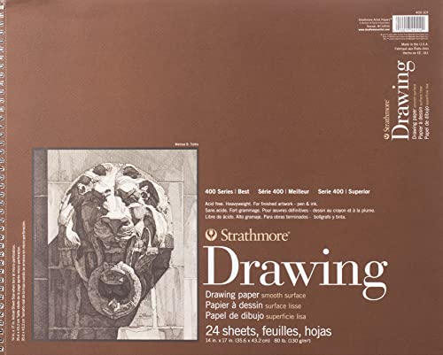 Book Cover Strathmore (400-107 400 Series Drawing, Smooth Surface, 14x17, White