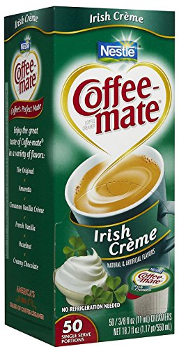 Book Cover Coffee-mate Liquid Creamer Singles - Irish Creme - 50 ct