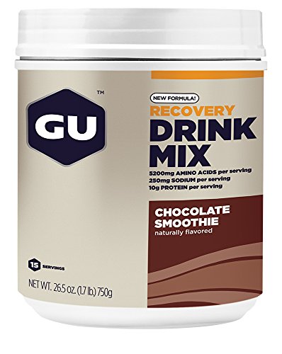 Book Cover GU Energy Recovery Protein Drink Mix, Chocolate Smoothie, 1.86 Pound