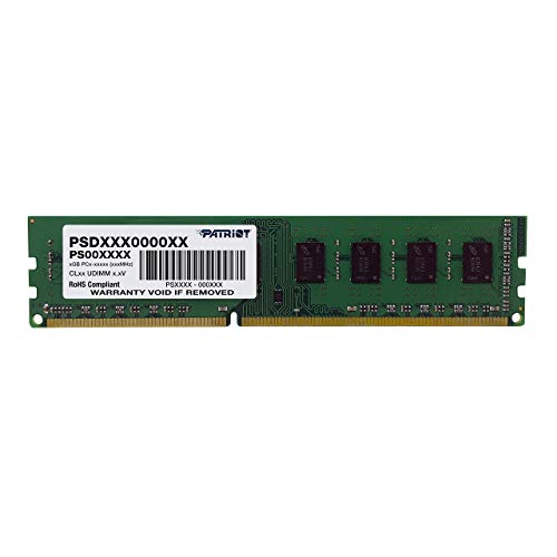 Book Cover Patriot Signature 8GB DIMM DDR3 CL11 PC3-12800 (1600MHz) PSD38G16002