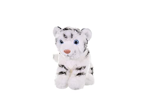 Book Cover Wild Republic White Tiger Plush, Stuffed Animal, Plush Toy, Gifts for Kids, Cuddlekins 8 Inches,Multicolor