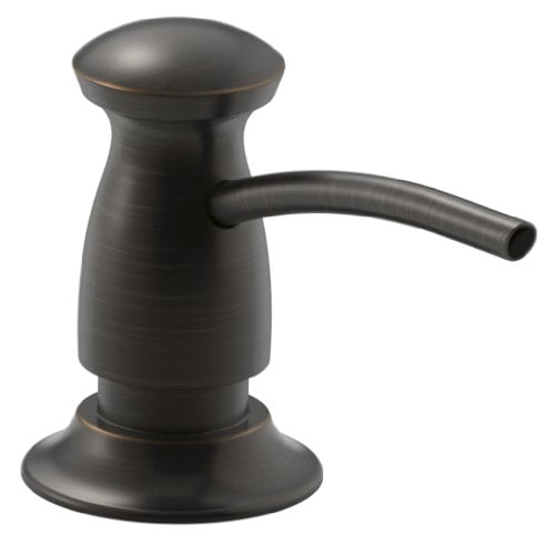 Book Cover Kohler K-1893-C-2BZ Clam-Shell Packed Soap/Lotion Dispenser with Transitional Design, Oil Rubbed Bronze
