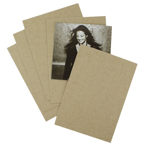 Book Cover 100 EcoSwift 5x7 Chipboard Cardboard Craft Scrapbook Material Scrapbooking Packaging Sheets Shipping Pads Inserts 5 inch x 7 inch Chip Board