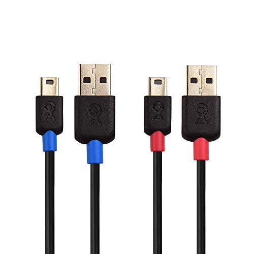 Book Cover Cable Matters 2-Pack USB to Mini USB Cable (Mini USB to USB 2.0 Cable) in Black 2m