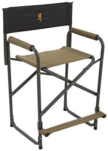 Book Cover Browning Camping Variable Field Directors Chair XT, One Size, Khaki/Coal