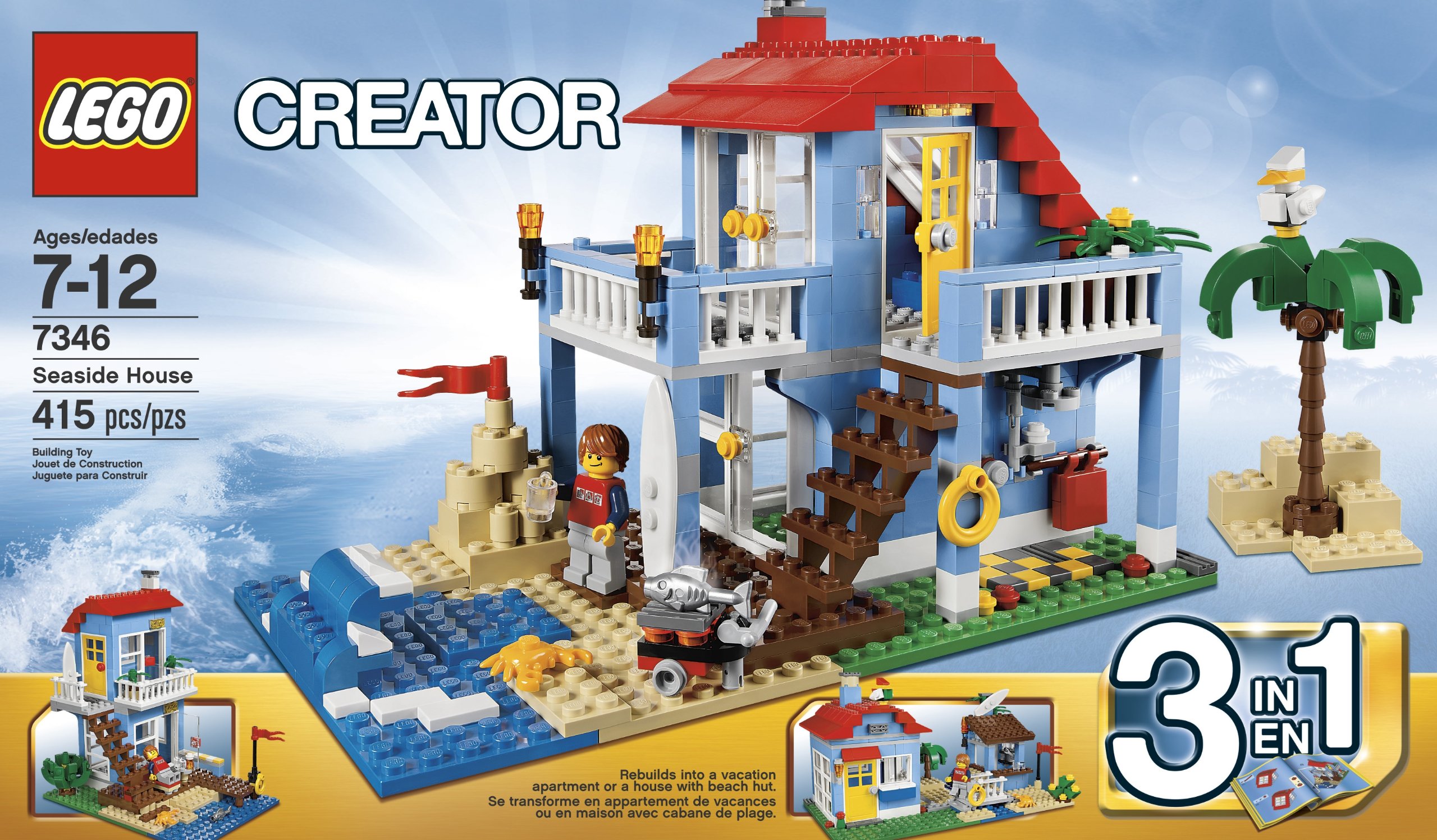 Book Cover LEGO Creator 7346 Seaside House