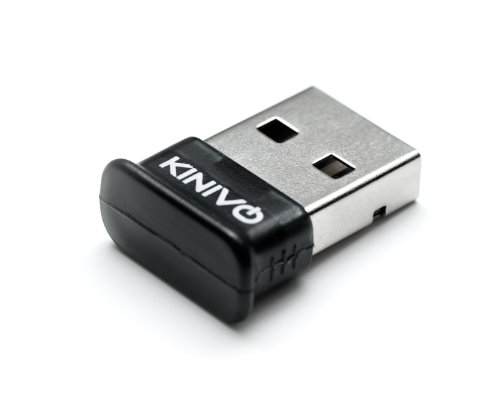 Book Cover Kinivo BTD-400 Bluetooth 4.0 USB Adapter (Low Energy Wireless Dongle) - Windows 10 / 8.1 / 8 / 7 / Vista , Raspberry Pi , Linux , Mac (2011 & beyond) and Stereo Headset Compatible