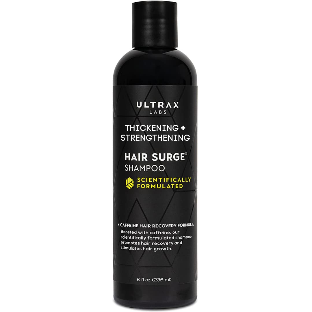 Book Cover Ultrax Labs Hair Surge | Caffeine Hair Growth Shampoo for thinning hair, Hair Loss, and Thickening w/Ketoconazole for men and women 8 oz 8 Fl Oz (Pack of 1) - Shampoo