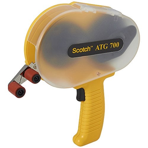Book Cover 3M Scotch ATG 700 Adhesive Applicator, 1/2 in and 3/4 in wide rolls, Yellow