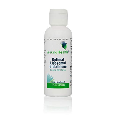 Book Cover Optimal Liposomal Glutathione | Non-Soy and Non-GMO | Provides 500 mg of Liposomal Glutathione per Teaspoon | 4 oz | 30 Servings