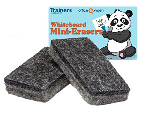 Book Cover Mini Erasers for Whiteboard Dry-Erase, Set of 30 erasers, 2.5