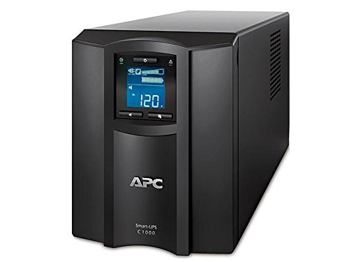 Book Cover APC Smart-UPS 1000VA UPS Battery Backup with Pure Sine Wave Output (SMC1000)(Not sold in Vermont)