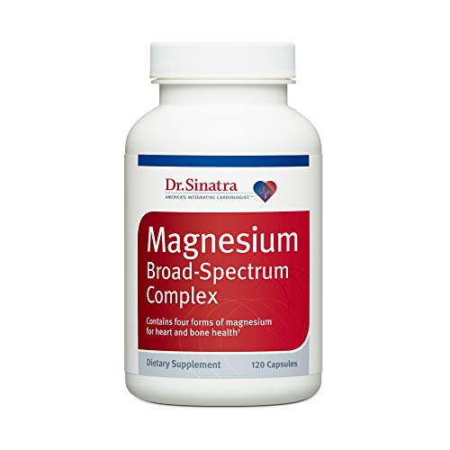 Book Cover Dr. Sinatra's Magnesium-Broad-Spectrum Complex with Magnesium Glycinate and Citrate for Healthy Blood Pressure Levels and Blood Flow (400 mg)
