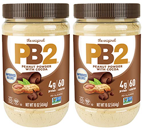 Book Cover PB2 Chocolate Powdered Peanut Butter - 1LB - 2 Pack