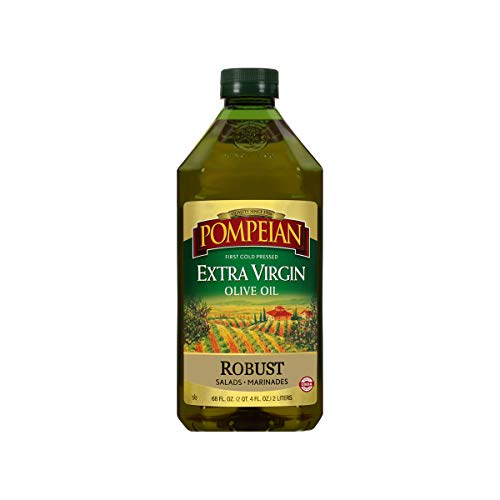 Book Cover Pompeian Robust Extra Virgin Olive Oil - 68 Ounce