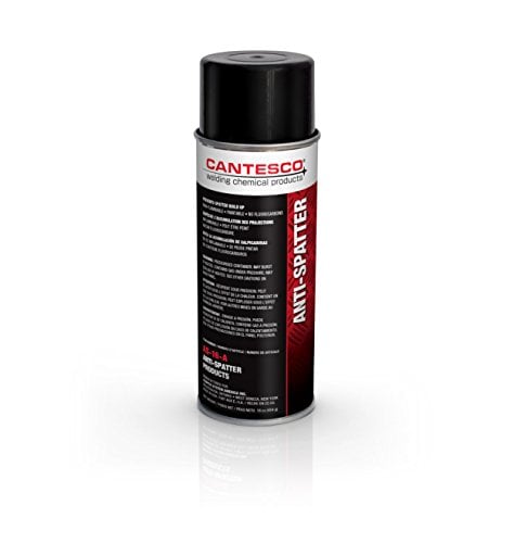Book Cover CANTESCO AS-16-A Red Heavy Duty Solvent Based Anti-Spatter, 16 oz Box/Aerosol Cans
