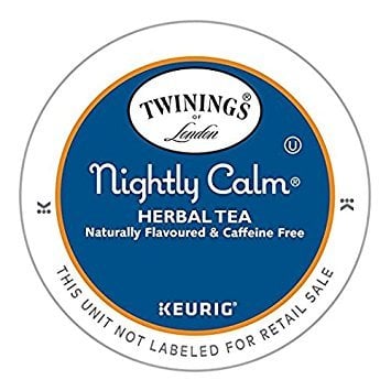 Book Cover Twinings Nightly Calm Herbal Tea Keurig K-Cups, 24 Count