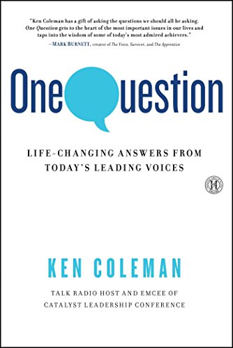 Book Cover One Question: Life-Changing Answers from Today's Leading Voices