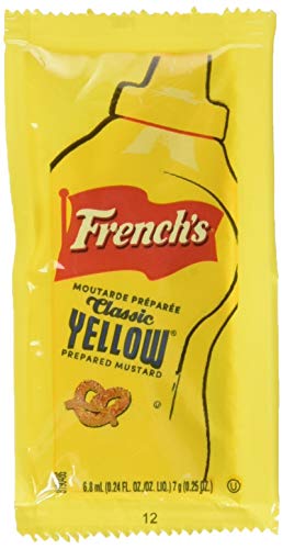 Book Cover French's Frenchs Classic Yellow Mustard 7 Gram Packet (Case Of 200)