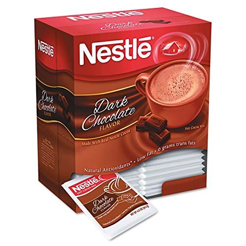 Book Cover Nestle Dark Chocolate Hot Cocoa Mix - 50 single serve packets