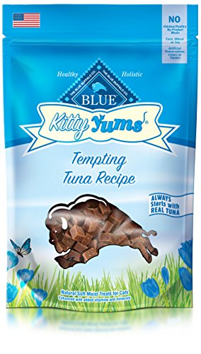 Book Cover Blue Buffalo Cat Treats, 2 oz, Kitty YumsTuna 