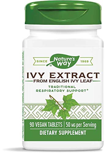 Book Cover Enzymatic Therapy Ivy Extract Tablets, 90 Count (3pack)