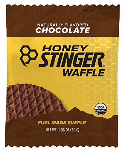 Book Cover Honey Stinger Organic Waffle, Chocolate, 1.06 Ounce (Pack Of 16)