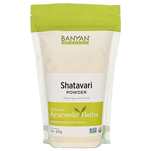 Book Cover Banyan Botanicals Shatavari Powder, USDA Organic, 1/2 Pound, Asparagus Racemosus, Rejuvenative for Vata and Pitta that Promotes Vitality and Strength.