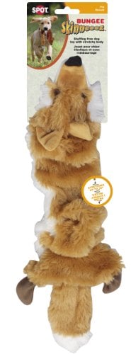 Book Cover Ethical Pet Plush Skinneeez Bungee Fox Stuffingless Dog Toy