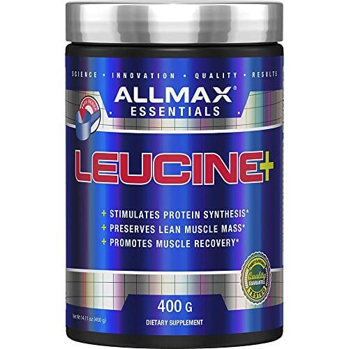 Book Cover ALLMAX LEUCINE - 400 g - Stimulates Protein Synthesis, Preserves Lean Muscle & Promotes Recovery - 80 Servings