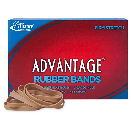 Book Cover Alliance Rubber 26635 Advantage Rubber Bands Size #63, 1 lb Box Contains Approx. 380 Bands (3