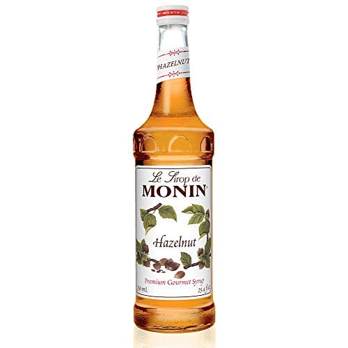 Book Cover Monin - Hazelnut Syrup, Nutty Taste of Caramelized Hazelnut, Natural Flavors, Great for Mochas, Lattes, Smoothies, Shakes, and Cocktails, Non-GMO, Gluten-Free (750 ml)