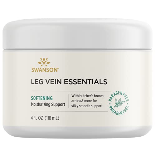 Book Cover Swanson Leg Vein Essentials Cream 4 fl Ounce (118 ml) Cream