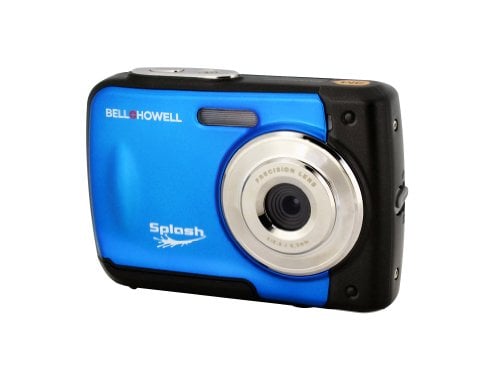 Book Cover Bell+Howell Splash WP10-BL 12.0 Megapixel Waterproof Digital Camera with 2.4-Inch LCD (Blue)