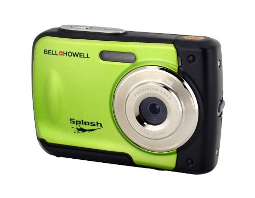 Book Cover Bell+Howell Splash WP10-G 16.0 Megapixel Waterproof Digital Camera with 2.4-Inch LCD & HD Video (Green)