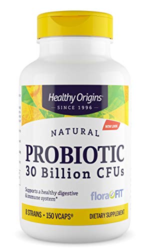 Book Cover Healthy Origins - Probiotic 30 Billion CFUs x 150 Vegetarian Capsules | Digestive and Immune System Support | Gluten-Free | Soy-Free | Dairy-Free