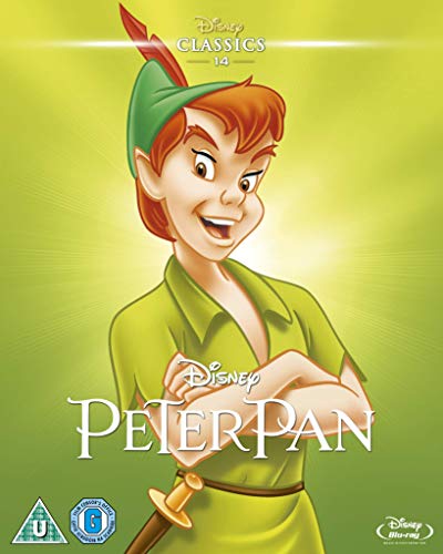 Book Cover Disney Peter Pan [Region Free] [Import] [Blu-ray]