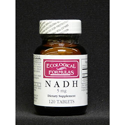 Book Cover Ecological Formulas Nadh Tablet, 5 mg, 120 Count