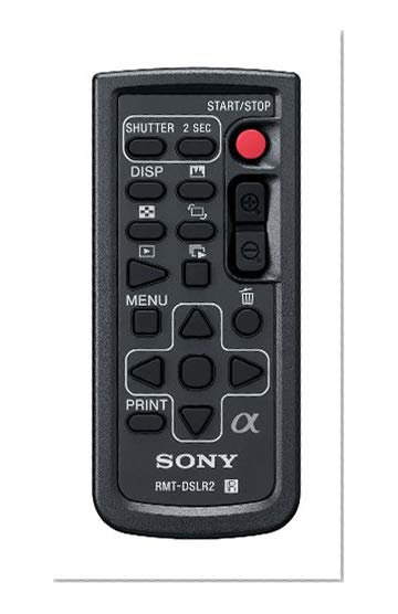 Book Cover Sony RMTDSLR2  Wireless Remote for Alpha & NEX,  (Black)