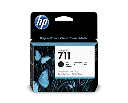 Book Cover HP 711 80-ml Black Designjet Ink Cartridge (CZ133A) for HP DesignJet T120 24-in Printer HP DesignJet T520 24-in Printer HP DesignJet T520 36-in PrinterHP DesignJet printheads help you respond quickly by providing quality speed and easy hassle-fr