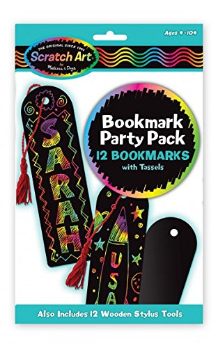 Book Cover MaMeMi SCRATCH ART PARTY PACK: Bookmarks