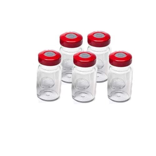 Book Cover 5-10ml Empty Sealed Sterile Vials - 5 Pack